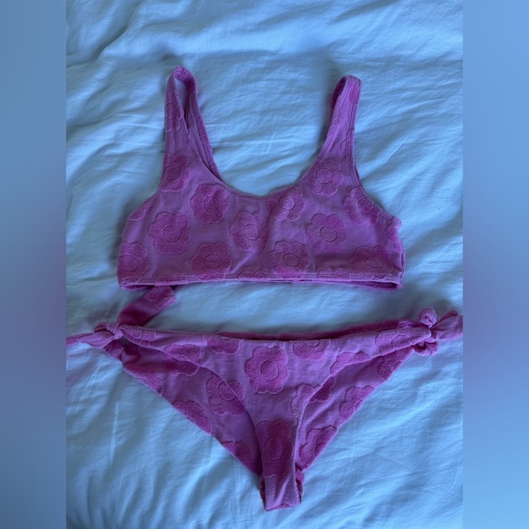 FRANKIES BIKINIS Falcon Floral Terry Bikini - Flowerchild - Picture 6 of 11